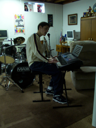 Jim on keyboard.