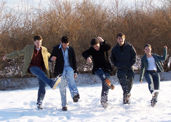 KickingSnow