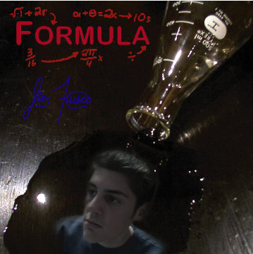 The front cover with text.